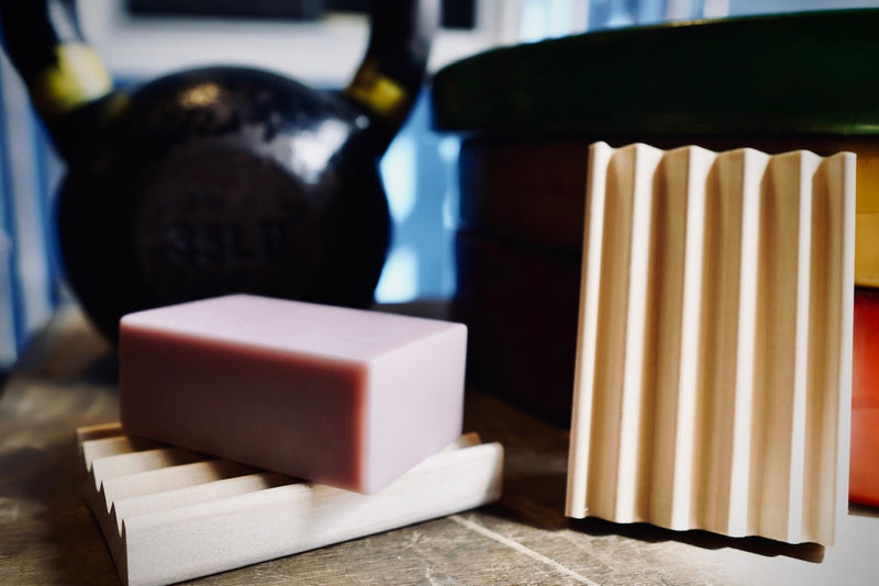 Poplar Boardwalk-Style Soap Dish