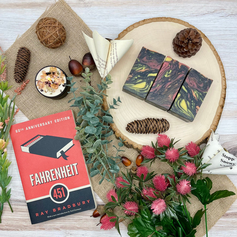 Cruel Bloom Soap Company Fahrenheit 451 Soap